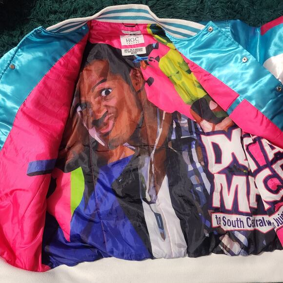 Headgear Classics Don’t Be a Menace Loc Dog Satin Jacket 90s Movie 5XL 33x31 - Picture 6 of 7